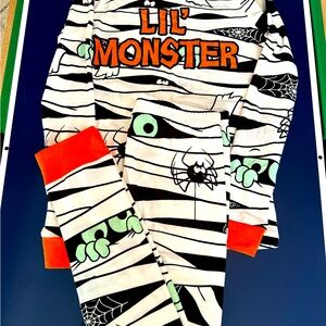 Lil Monster GLOW in the dark pajamas.